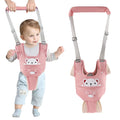 Baby Walking Harness Handheld Baby Walker Assistant Belt (Pink)
