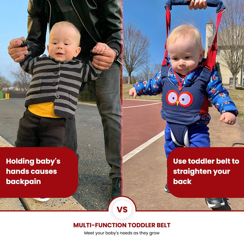 Baby Walking Harness, Toddler Walker Assistant Belt, 7-24 Months