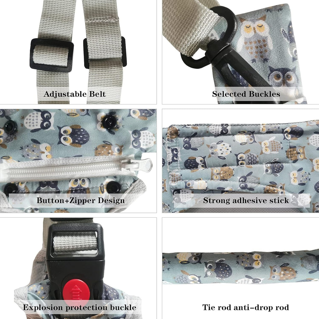 Toddler Walking Harness Baby Walker Helper Assistant Belt Blue&Grey